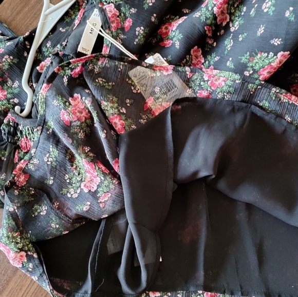 Balloon sleeve floral dress - Picture 5 of 5